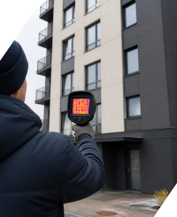 Тепловизионное обследование зданий в Устях-Илимске от 5200 р. | ЭкспертизаРоссия